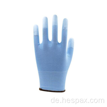 Hespax Mens PU Finger getaucht geschickten Sicherheitshandschuh